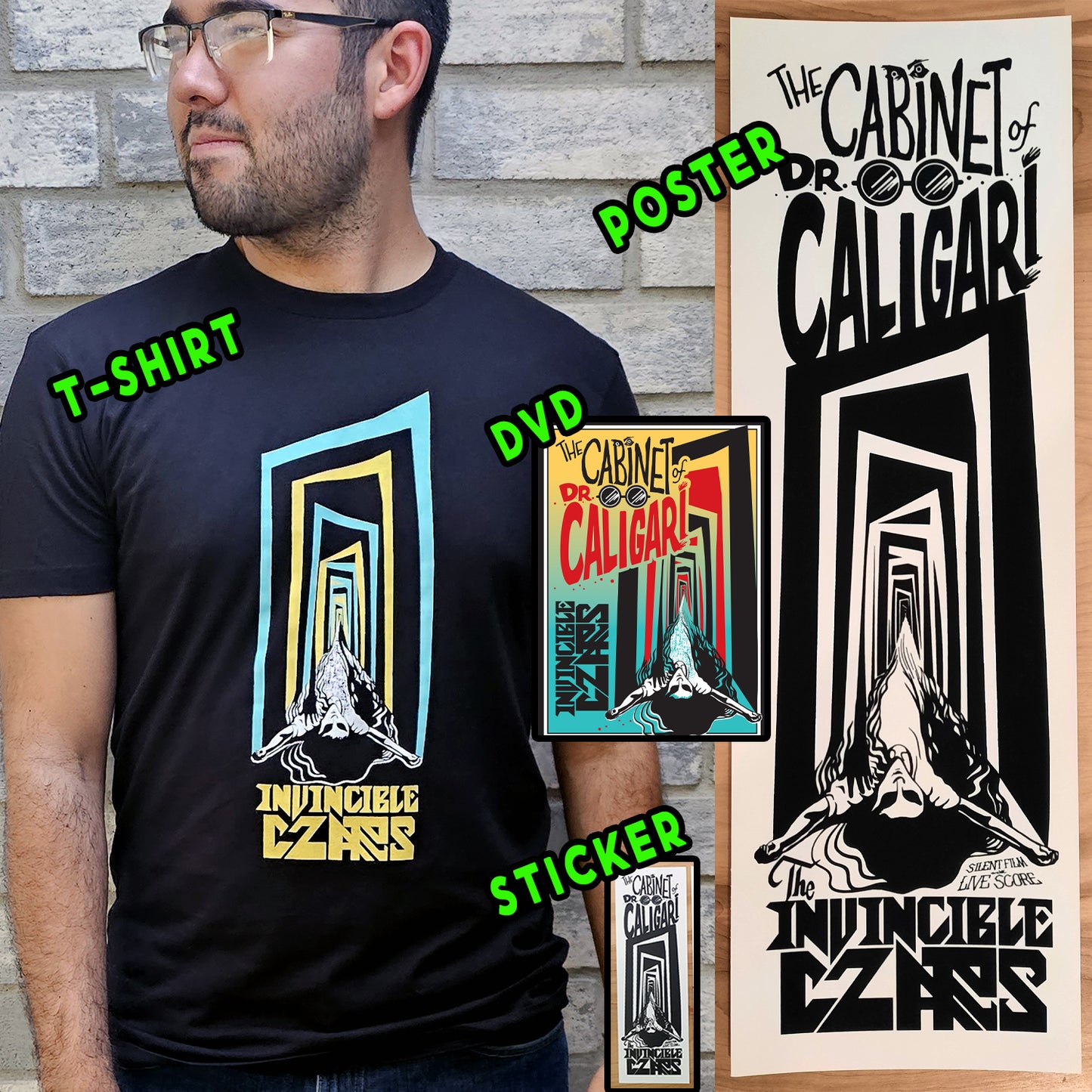 Dr. Caligari Bundle - Crew / Men's Shirt