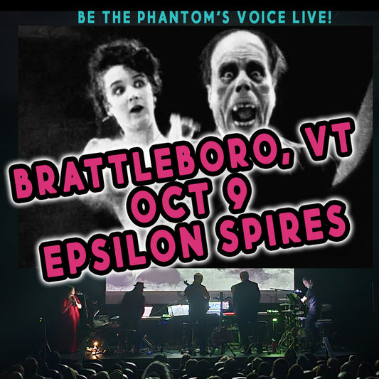 BE THE PHANTOM VIP: Brattleboro, VT (Oct 9)