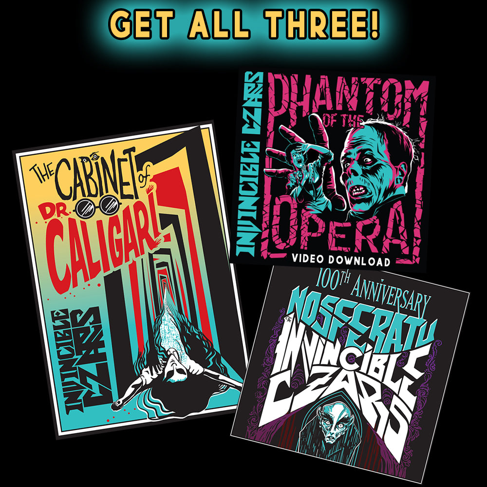 Nosferatu + Phantom + Caligari HORROR Bundle